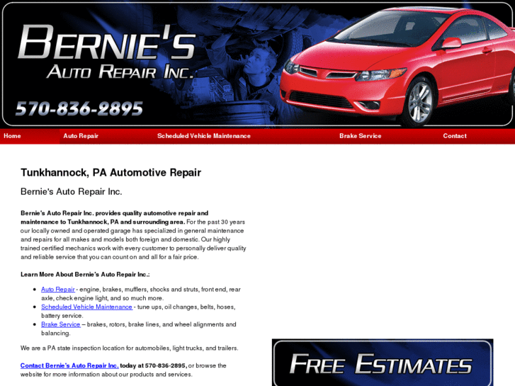 www.berniesautorepairinc.com