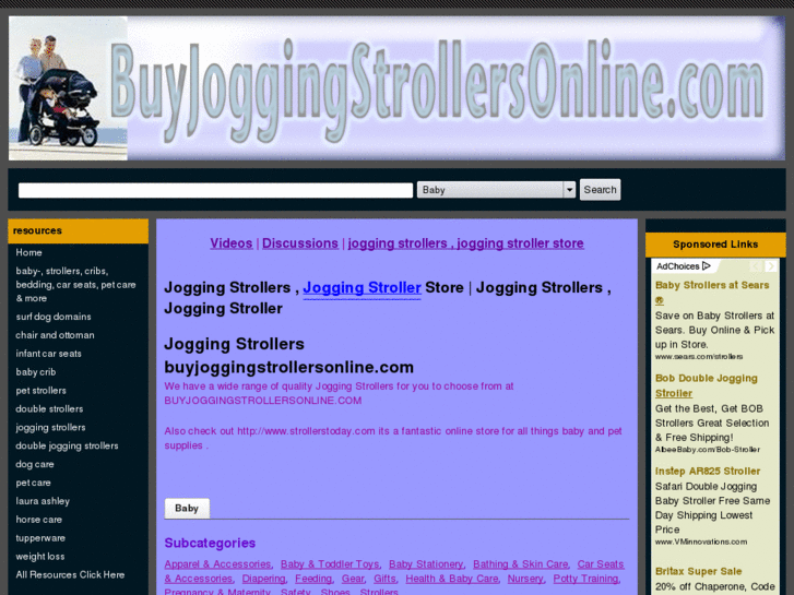 www.buyjoggingstrollersonline.com