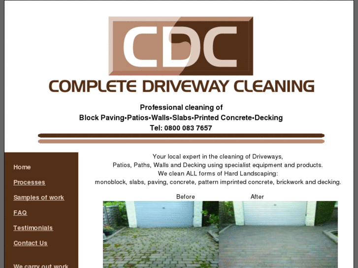 www.completedrivewaycleaning.com