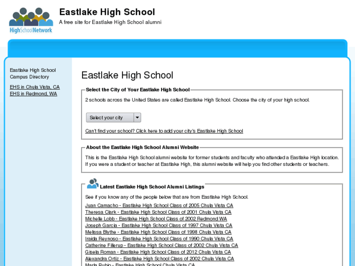 www.eastlakehighschool.net