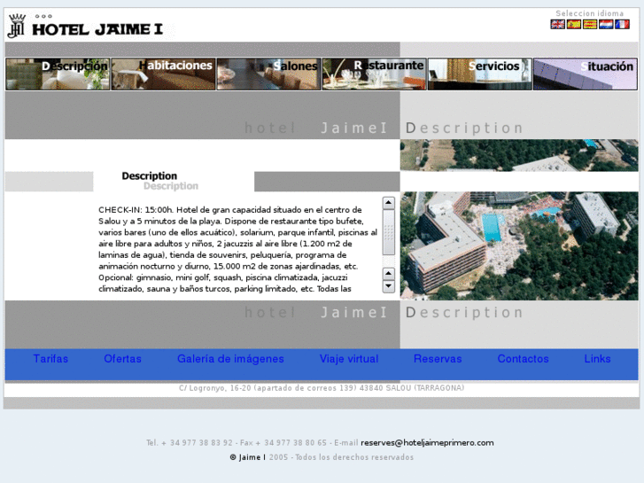 www.hoteljaimeprimero.com