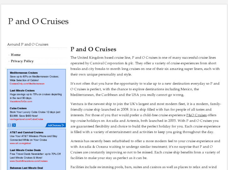 www.p-and-o-cruises.com