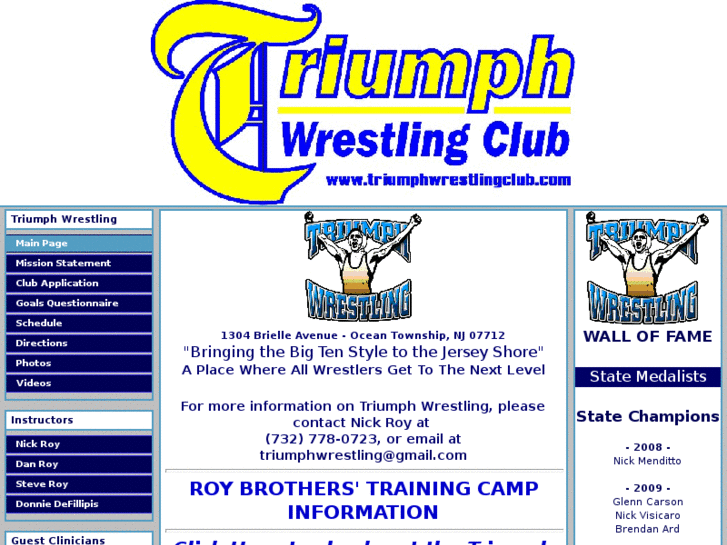 www.triumphwrestlingclub.com