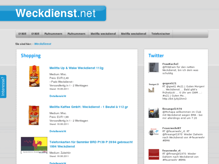 www.weckdienst.net