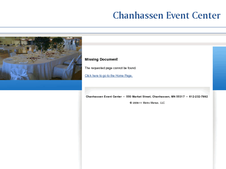 www.chanhasseneventcenter.com