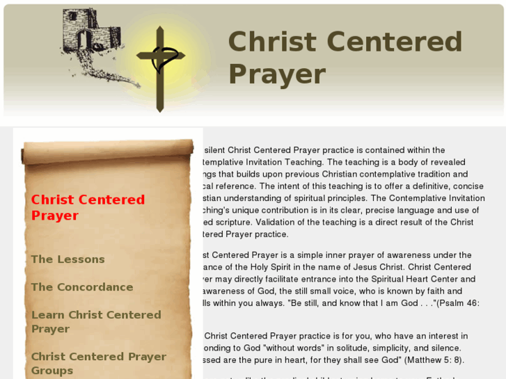 www.christcenteredprayer.com