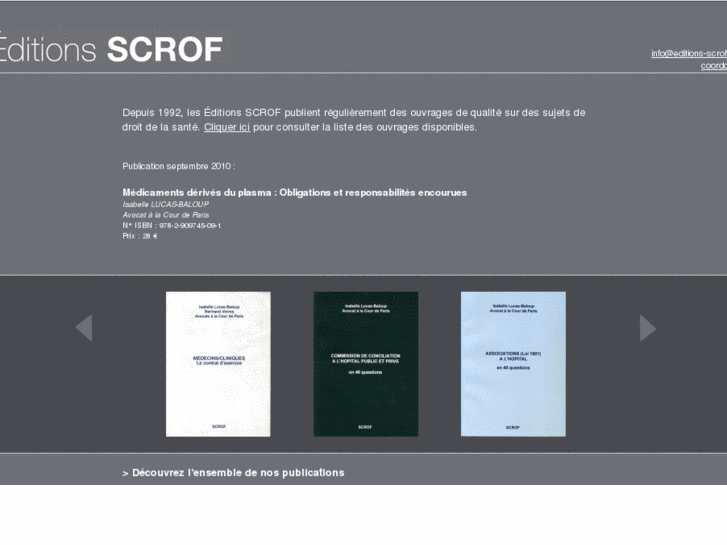 www.editions-scrof.com