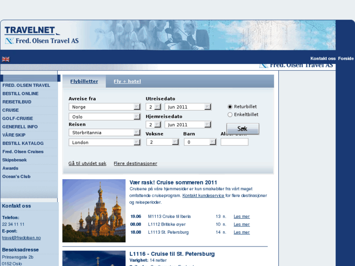 www.fredolsentravel.no