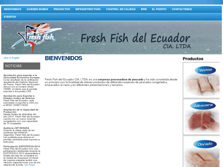 www.freshfishecuador.com