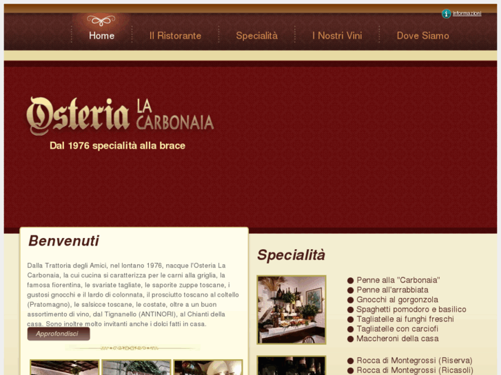 www.osterialacarbonaia.net