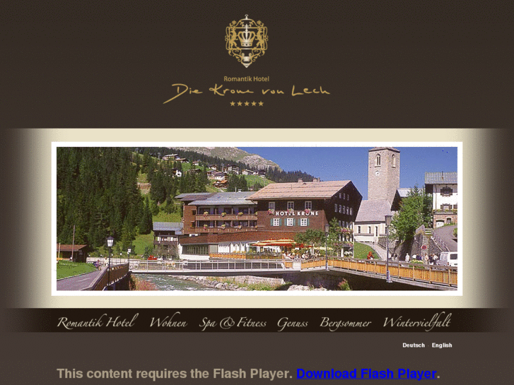 www.romantikhotelkrone-lech.at