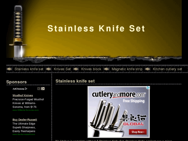 www.stainlessknifeset.com