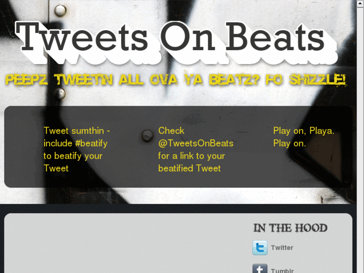 www.tweetsonbeats.com