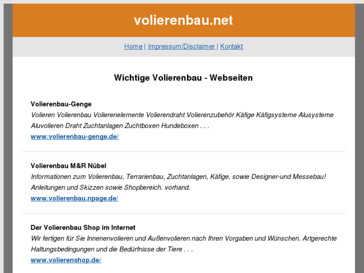 www.volierenbau.net