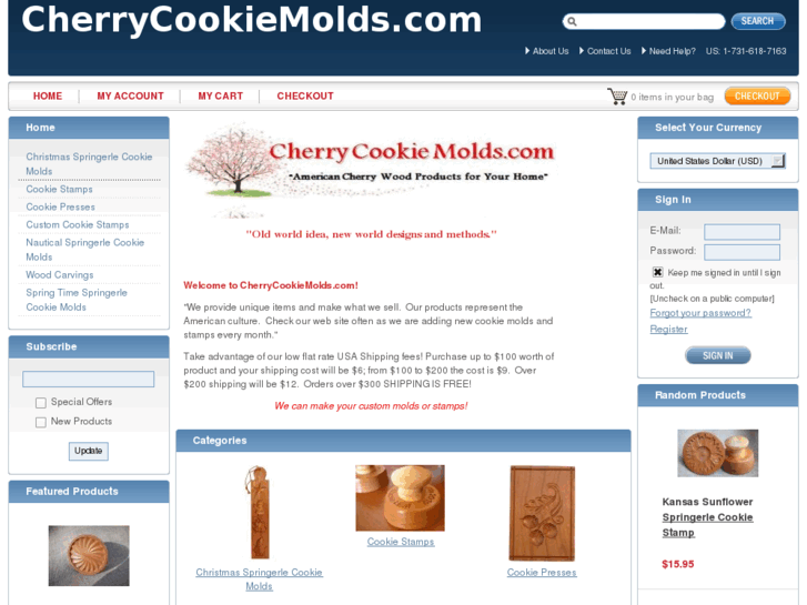 www.cherrycookiemolds.com