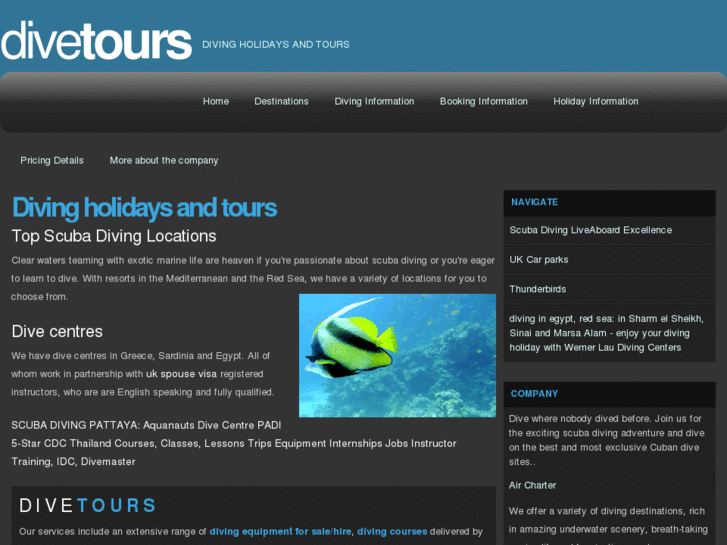 www.divetours.co.uk