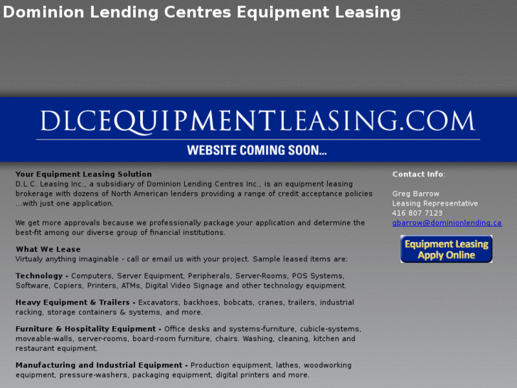 www.dlcequipmentleasing.com