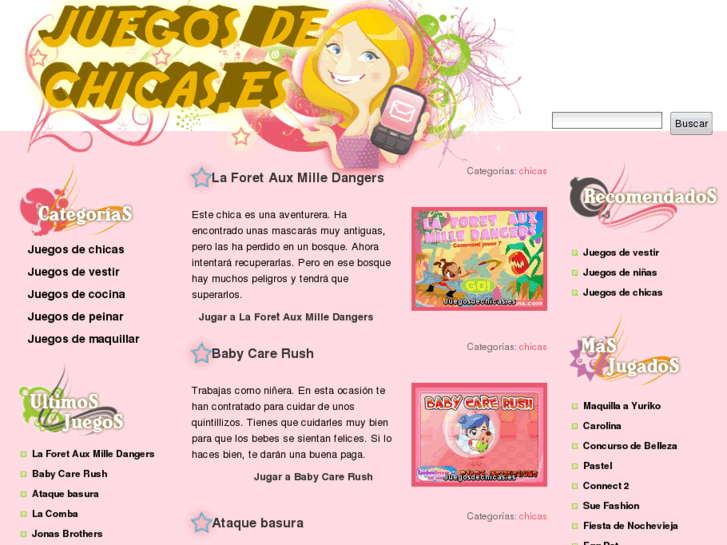 www.juegosdechicas.org