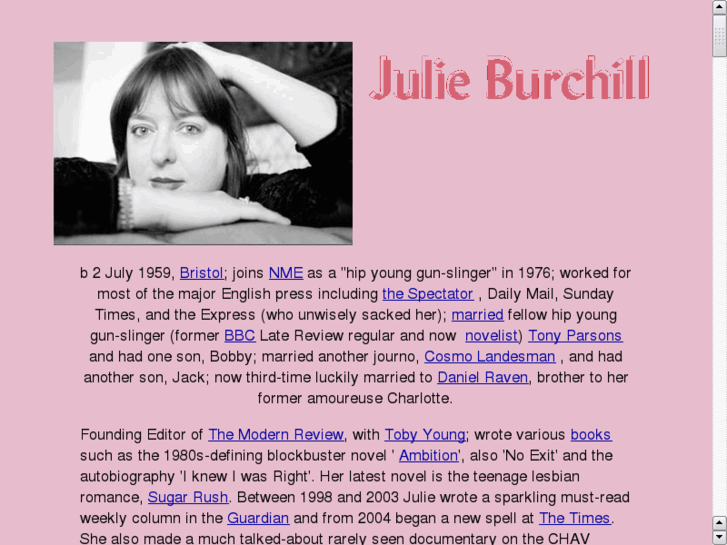 www.julieburchill.org.uk