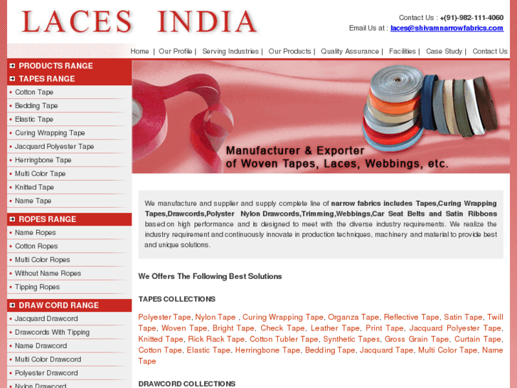 www.laces-india.com