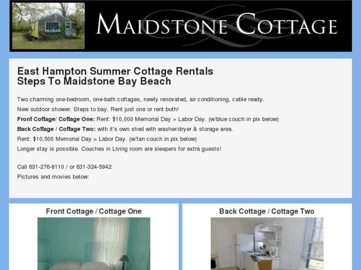 www.maidstonecottage.com