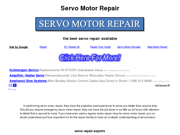 www.servo-motor-repair.com