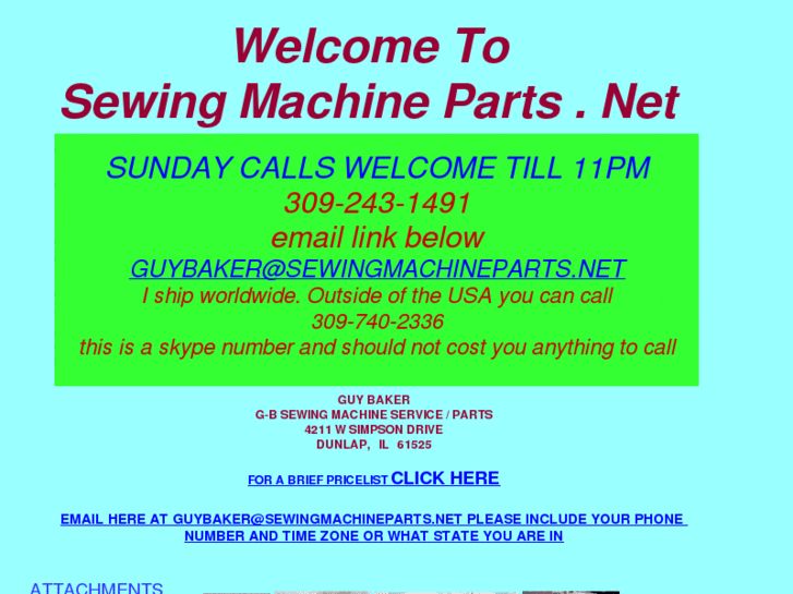 www.sewingmachineparts.net