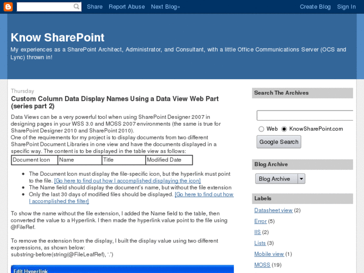 www.sharepoint-talk.com