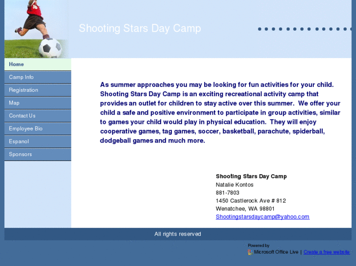 www.shootingstarsdaycamp.com