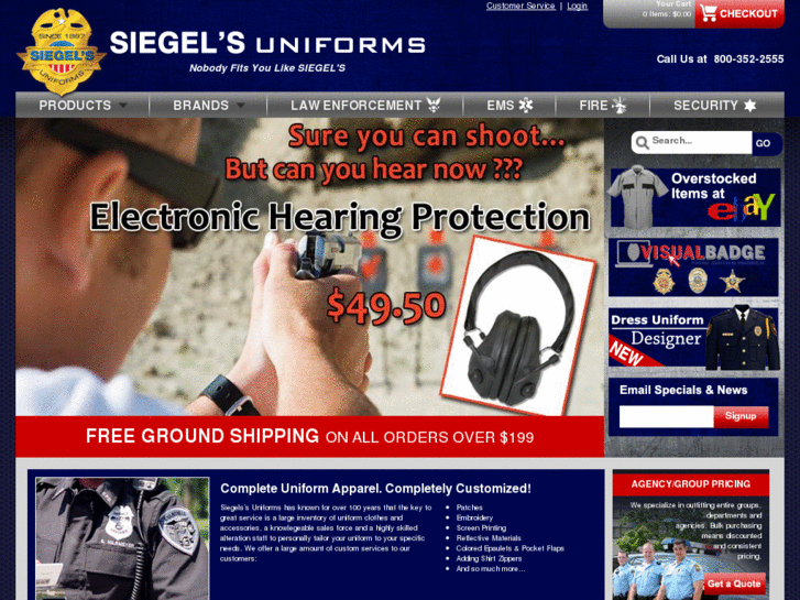 www.siegelsuniforms.com