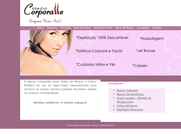 www.spaziocorporalle.com.br