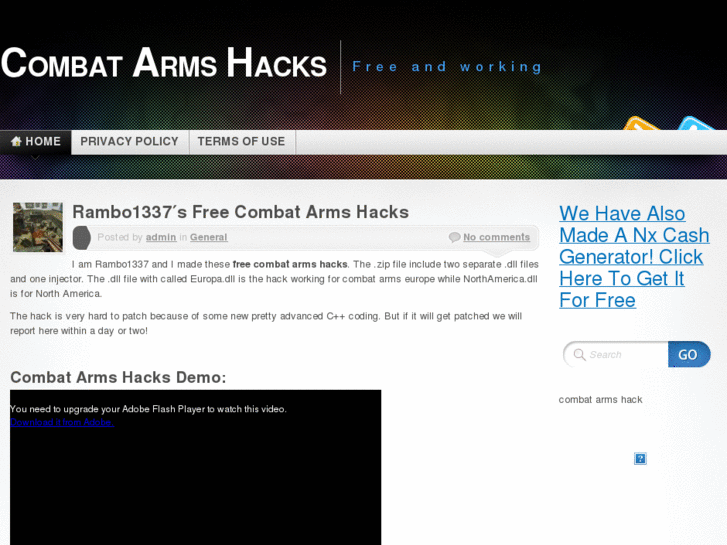 www.thecombatarmshacks.com