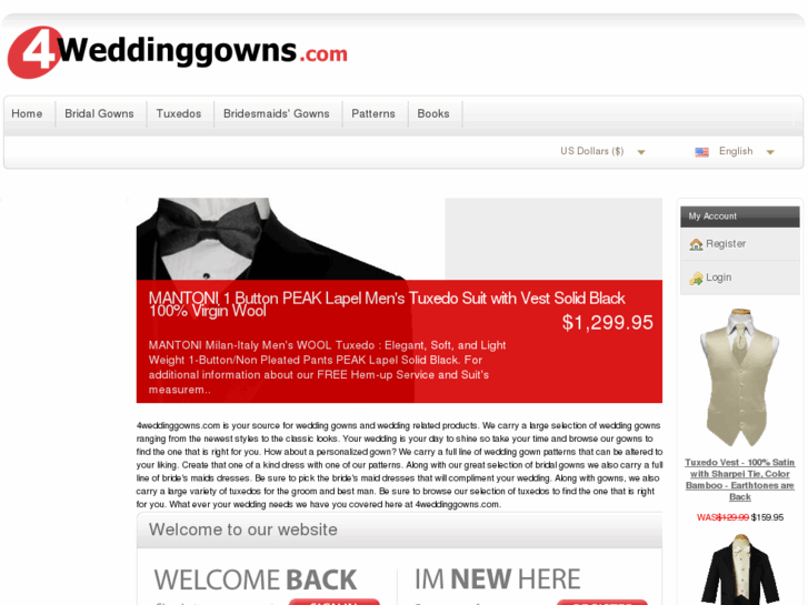 www.4weddinggowns.com