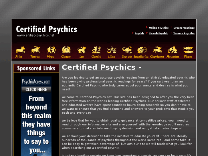 www.certified-psychics.net