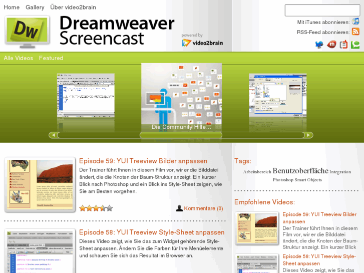 www.dreamweaver-screencast.de