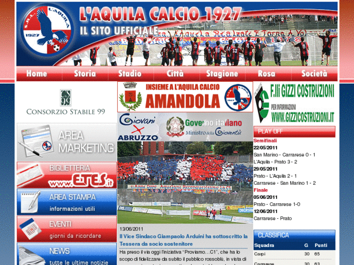 www.laquilacalcio.com