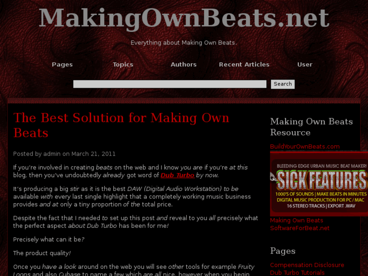 www.makingownbeats.net