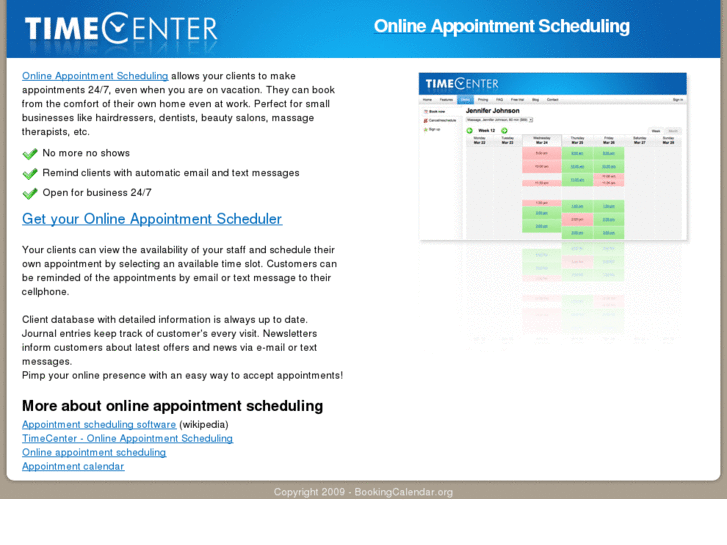 www.onlineappointmentscheduling.org