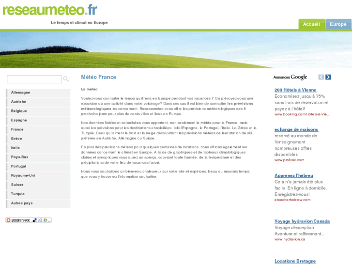 www.reseaumeteo.fr