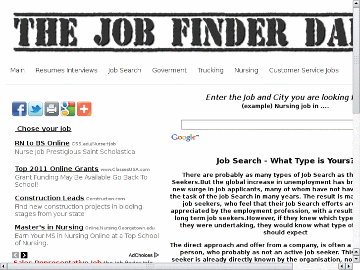 www.the-job-finder.info