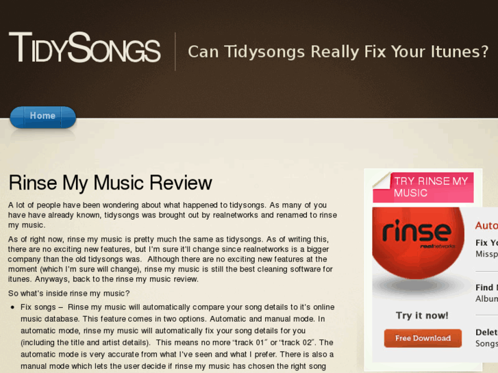 www.tidysongsreviews.com
