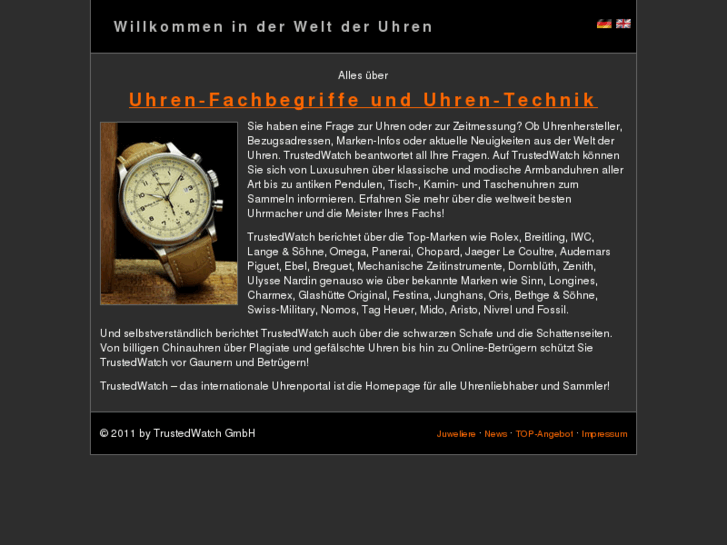 www.uhrenwoerterbuch.info