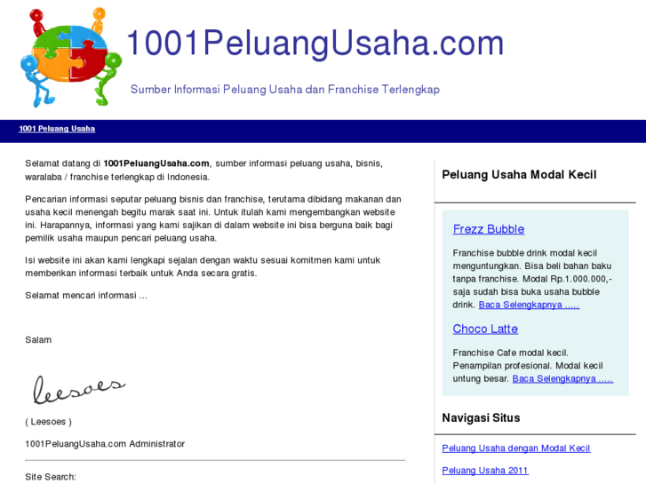 www.1001peluangusaha.com