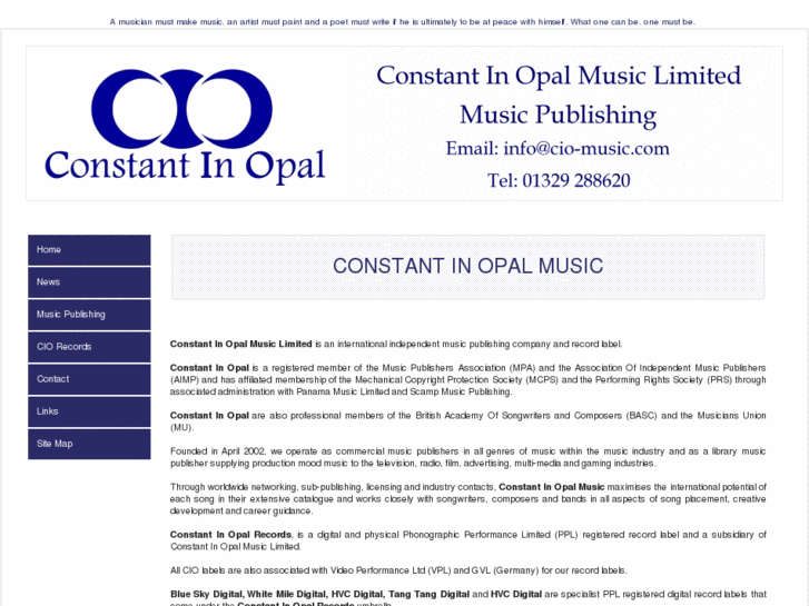 www.cio-music.com