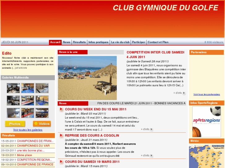 www.clubgymniquedugolfe.net