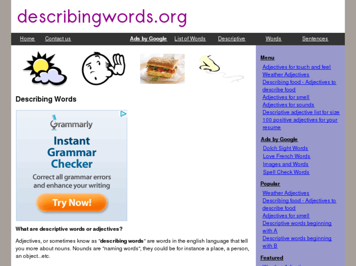 www.describingwords.org