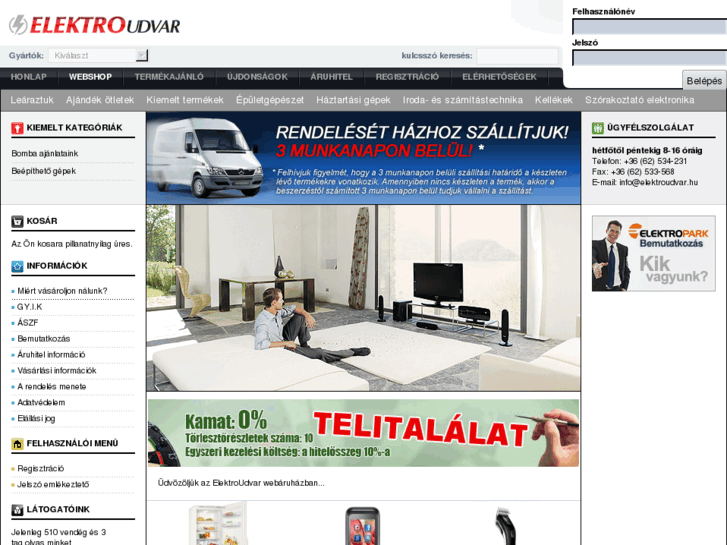 www.elektroudvar.hu