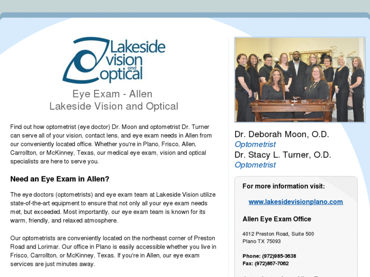 www.eyeexamallen.net