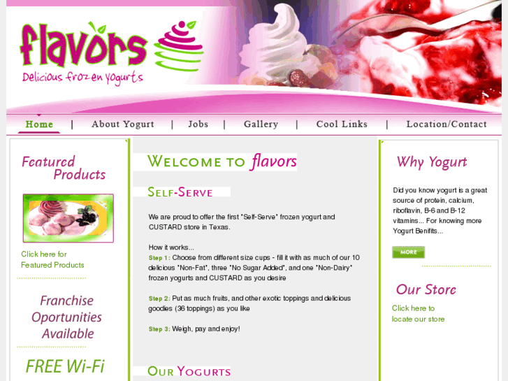 www.flavorsofyogurt.com