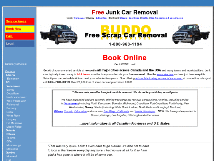 www.freejunkcarremoval.ca